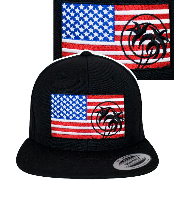 Sun-Protective Beach Hats"Pride" Snapback Flag Hat