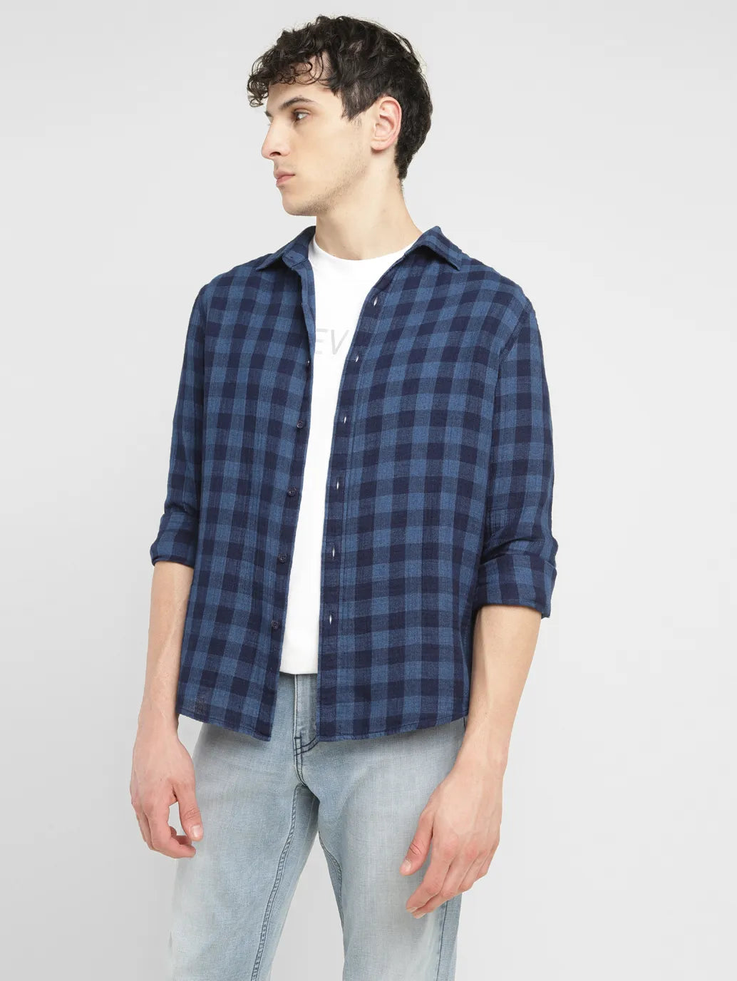 Men's Big and Tall Shirts for Added ComfortMen's Checkered Slim Fit  Shirt