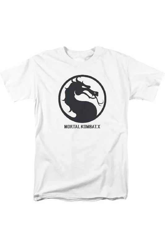 Men's Shirts with Contrast StitchingMortal Kombat X Seal Short Sleeve Adult Tee / T-Shirt Men's Shirts with Contrast StitchingMortal Kombat X Seal Short Sleeve Adult Tee / T-Shirt