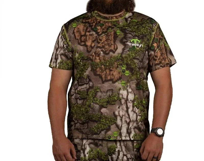 Men's Shirts with Floral PrintsMen's Short Sleeve T-Shirt In Camo