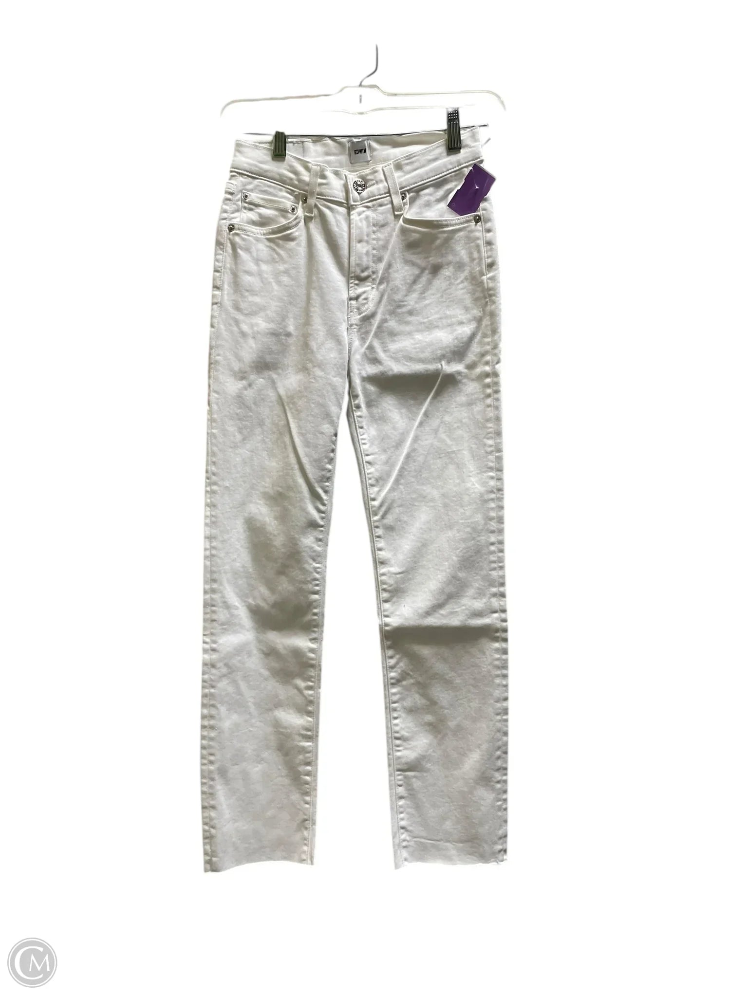 Comfort-Fit Men's JeansJeans Skinny By Edwin In White, Size: 0