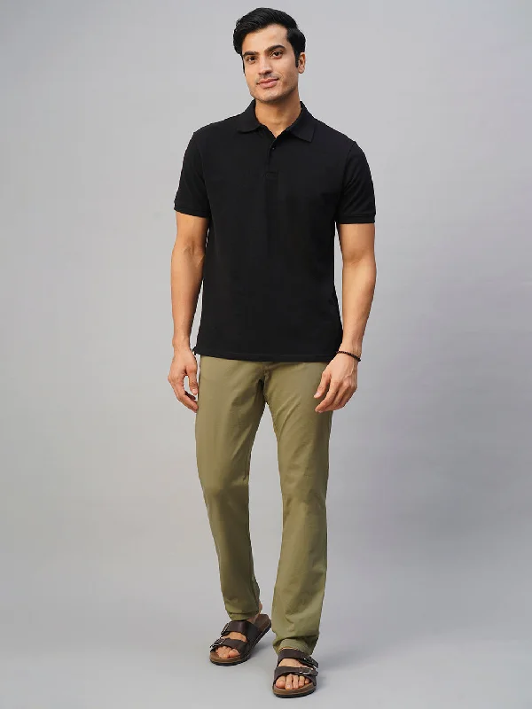 Men's Custom-Fit Pants for a Personalized TouchMen's 4 Way Stretch Olive Slim Fit Pants Men's Custom-Fit Pants for a Personalized TouchMen's 4 Way Stretch Olive Slim Fit Pants
