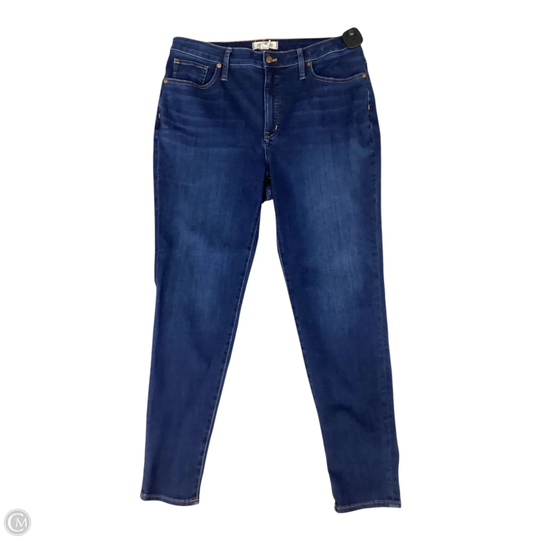 Men's Jeans with a Destroyed LookJeans Skinny By Madewell In Blue Denim, Size: 12