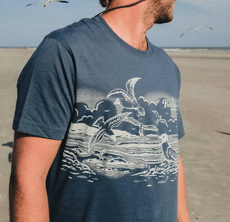 Casual Men's T-ShirtsSelect Pocket T-Shirt In Key Largo Seagulls