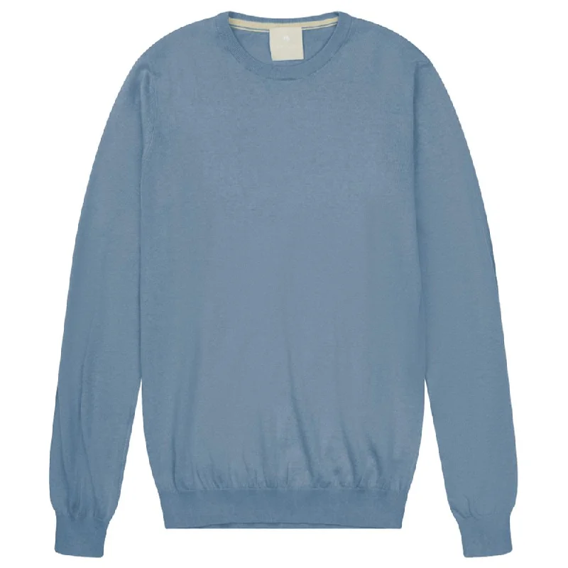 AT.P.CO blue Cotton Men's Sweater