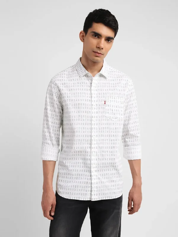 Men's Moisture-Wicking Shirts for All-Day ComfortMen's Print Slim Fit Shirt