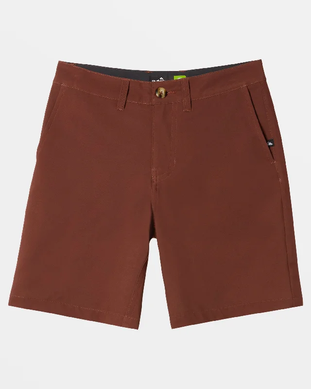 Men's High-Waisted Pants for a Retro StyleBoys 8-16 Union Amphibian 17" Hybrid Shorts - Brown Stone Men's High-Waisted Pants for a Retro StyleBoys 8-16 Union Amphibian 17" Hybrid Shorts - Brown Stone