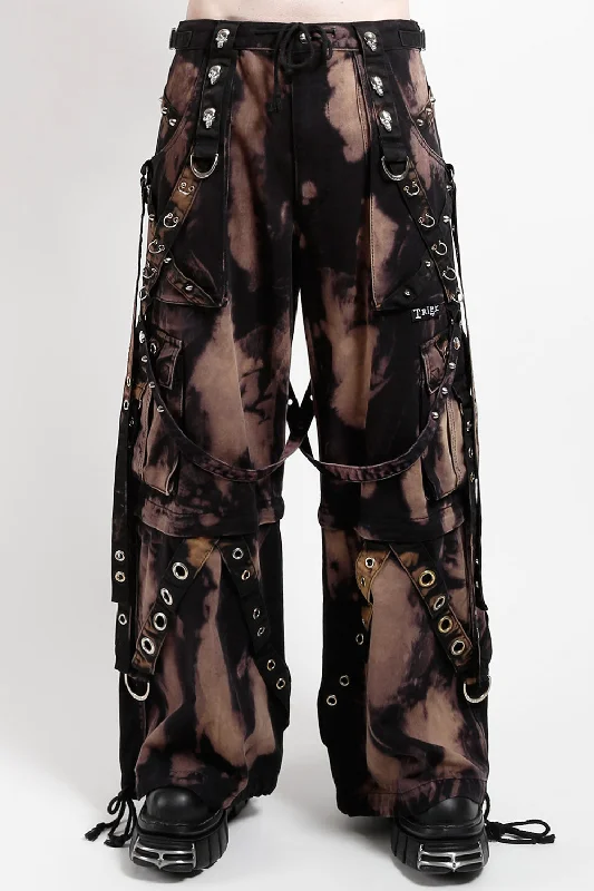 Men's Pants with Stain-Resistant TreatmentTripp NYC Grunge Goth Storm Wash Pants