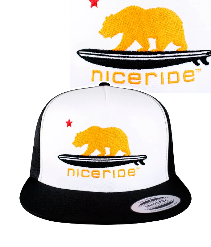 Durable Workwear Hats"Hang 20 - Neon Orange" Trucker Hat