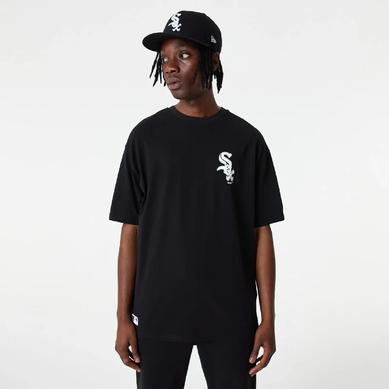 Elegant Men's Dress ShirtsChicago White Sox MLB Essential Black Oversized T-Shirt