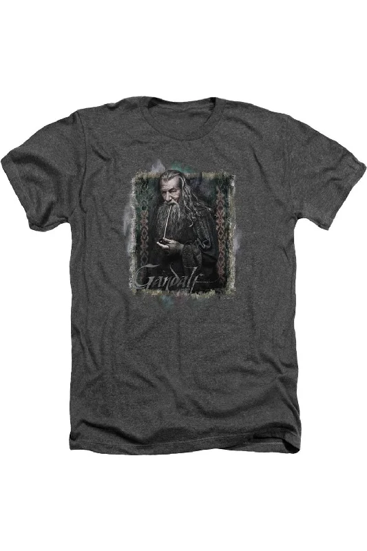 Striped Men's TopsThe Hobbit Gandalf Adult Heather Tee / T-Shirt