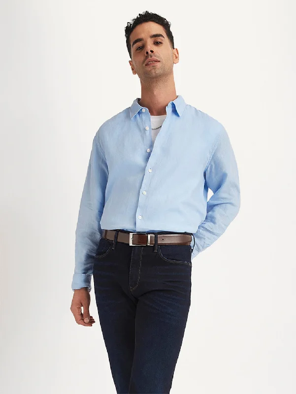 Men's Tailored Shirts for a Sharp AppearanceMen's Solid Slim Fit Shirt