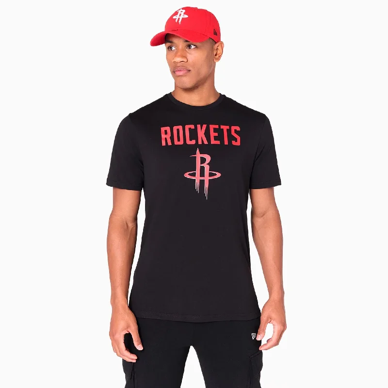 Men's Casual Shirts for Everyday WearHouston Rockets NBA Black T-Shirt