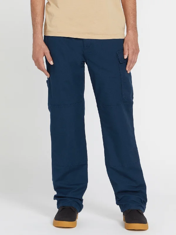 Men's Velcro-Closure Pants for ConvenienceVolcom Workwear Caliper Relaxed Work Pants - Navy Men's Velcro-Closure Pants for ConvenienceVolcom Workwear Caliper Relaxed Work Pants - Navy