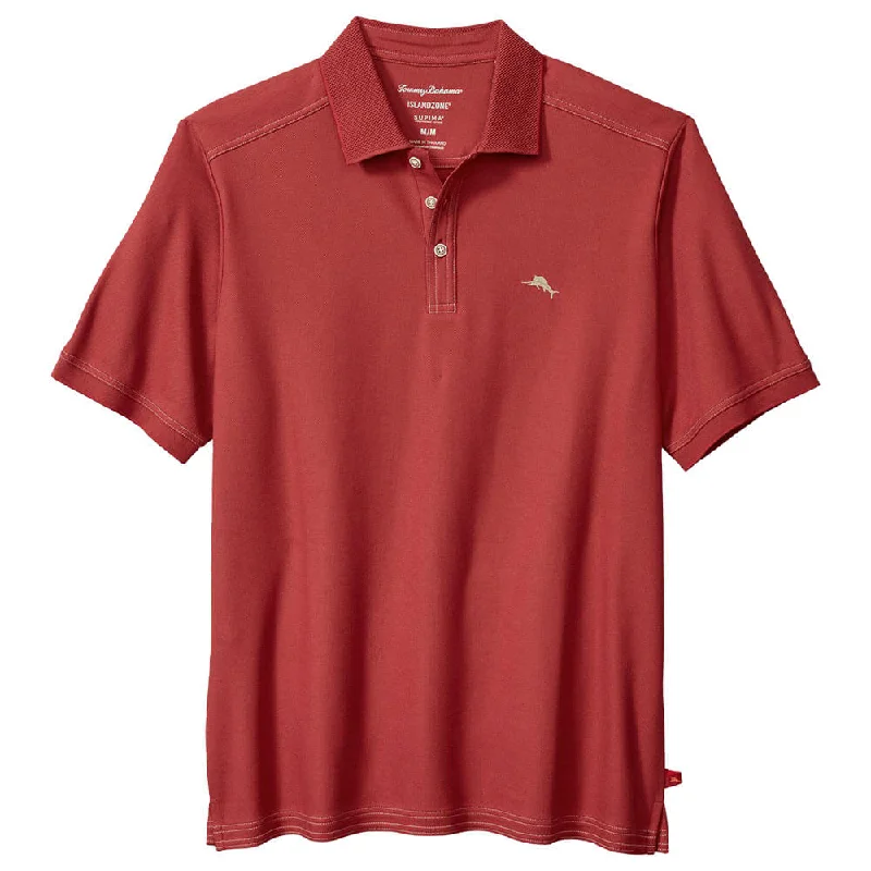 Men's Shirts with Hook-and-Loop ClosuresTommy Bahama IslandZone Emfielder 2.0 Polo Shirt - Deep Havana Men's Shirts with Hook-and-Loop ClosuresTommy Bahama IslandZone Emfielder 2.0 Polo Shirt - Deep Havana