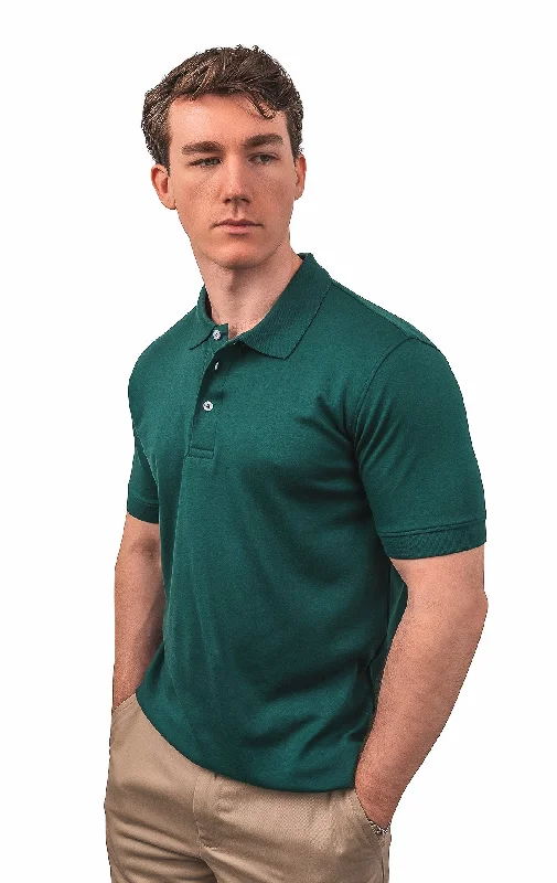 Lightweight Men's Linen ShirtsCLEOCOTTON HUNTER POLO SHIRT