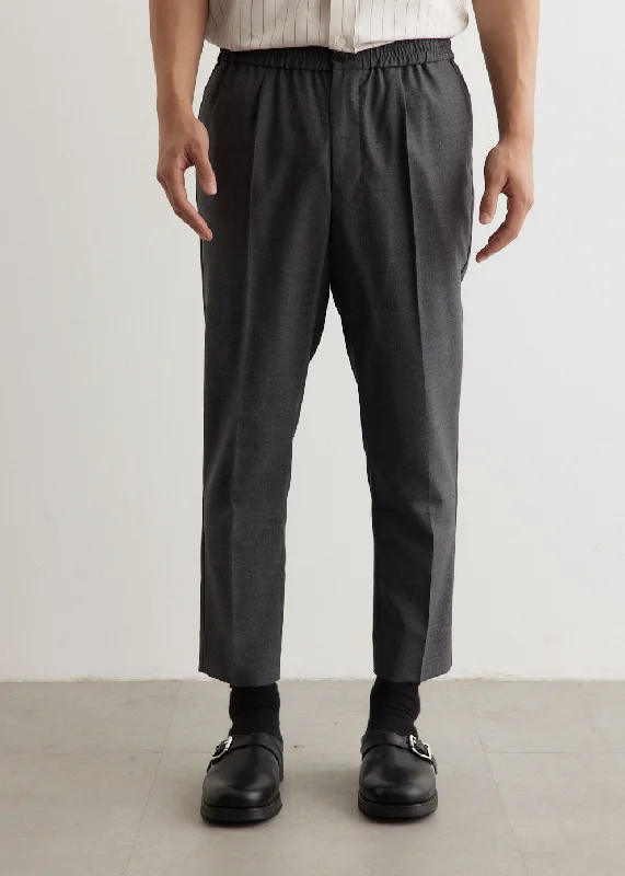 Men's Pants with Reflective Stripes for SafetyElasticated Waist Pants