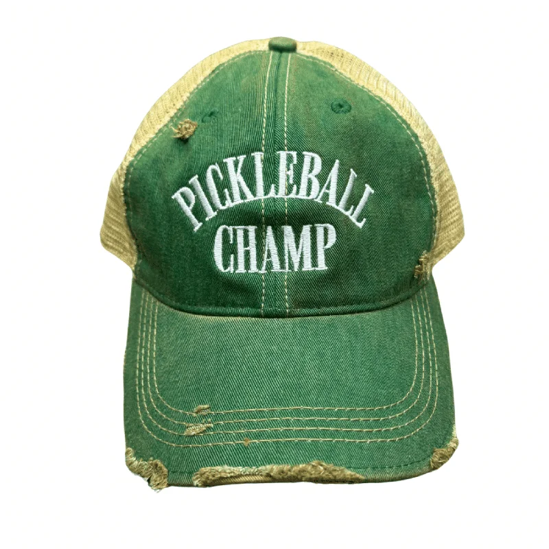 Vibrant Straw HatsTHE ORIGINAL RETRO BRAND: Pickleball Champ Trucker Hat