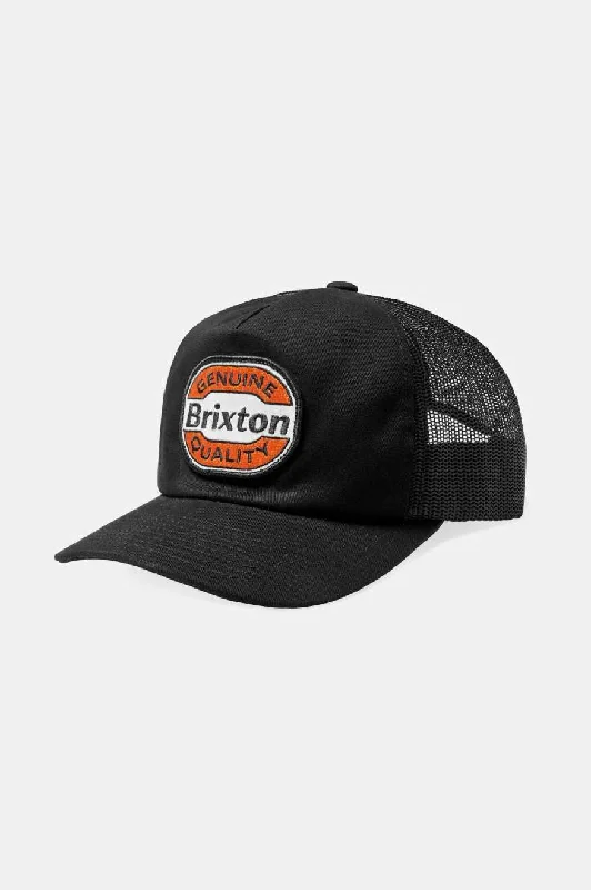 Funky Snapback HatsKeaton Netplus Trucker Hat - Black/Black