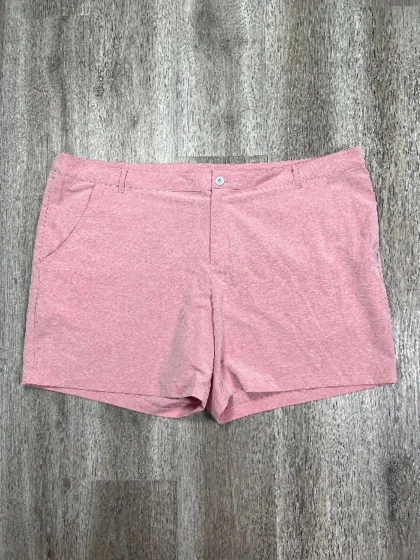 Men's Pants with Turn-Up CuffsPink Athletic Shorts Columbia, Size 3x