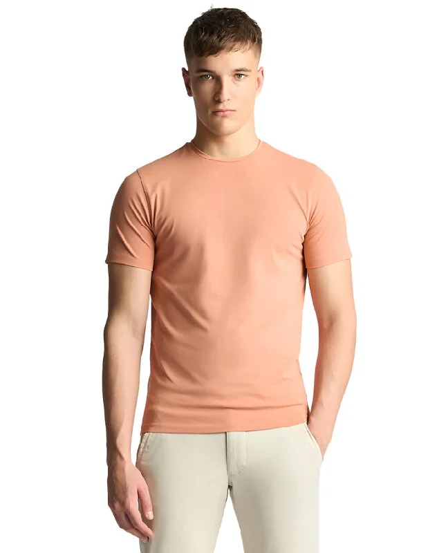 Warm Men's Fleece-Lined TopsID24537 Remus Uomo Orange T-Shirt