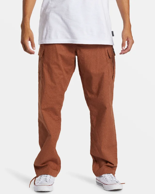 Men's Drawstring Pants for AdjustabilityDNA Beach Cargo Pants - Rawhide