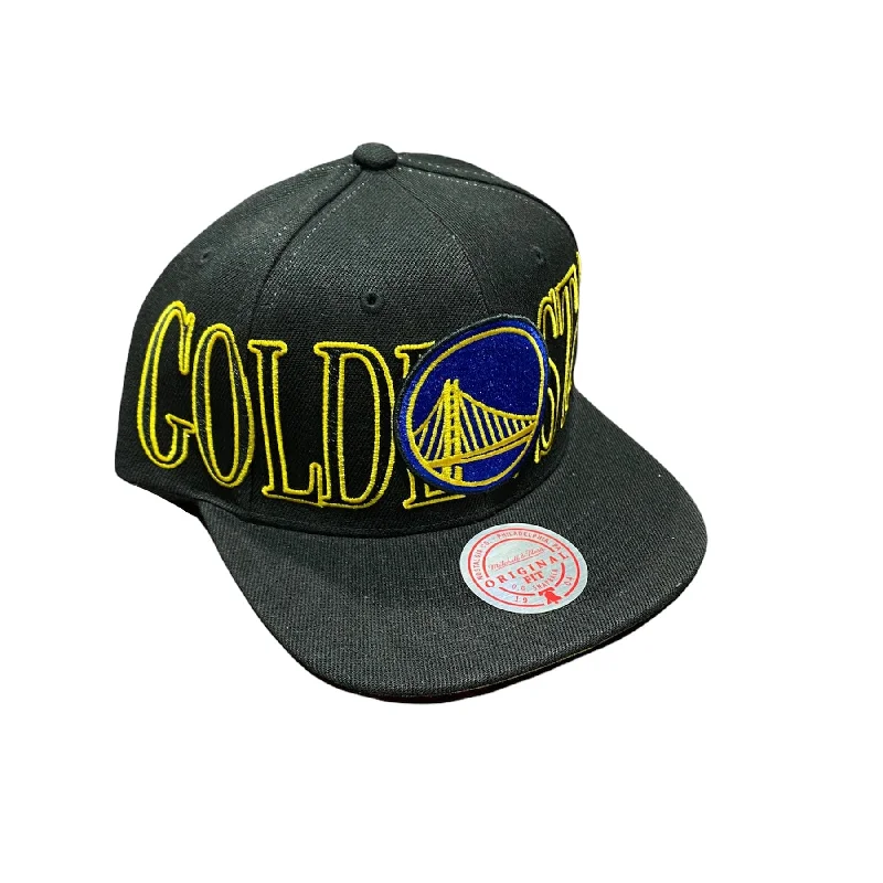Modern Snapback CapsMitchell & Ness Nba Winner Circle Warriors Snapback (Black)