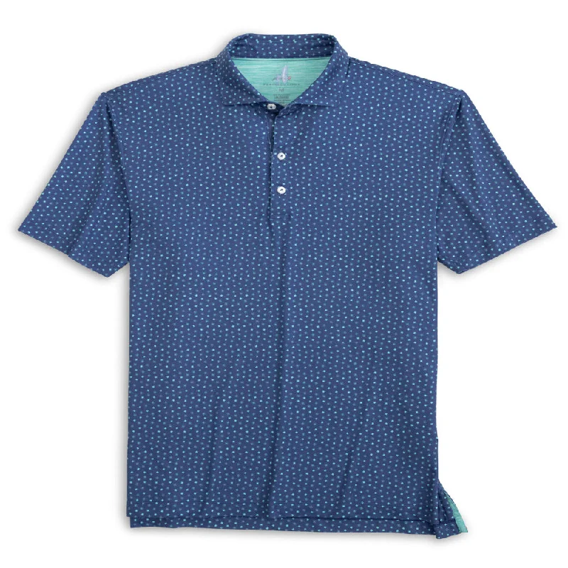 Classic Men's Button-Up ShirtsJohnnie-O Top O The Mornin Featherweight Polo Shirt - Lake Classic Men's Button-Up ShirtsJohnnie-O Top O The Mornin Featherweight Polo Shirt - Lake