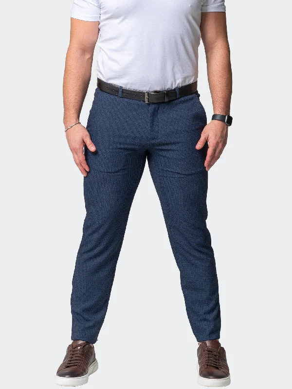 Inexpensive Rip and Tear Men's Jeans4-Way Stretch Pants Tri Blue