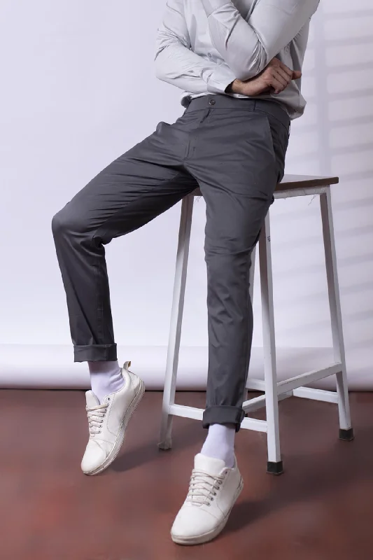 Durable Men's Work PantsThe Air Smoke Grey Trouser
