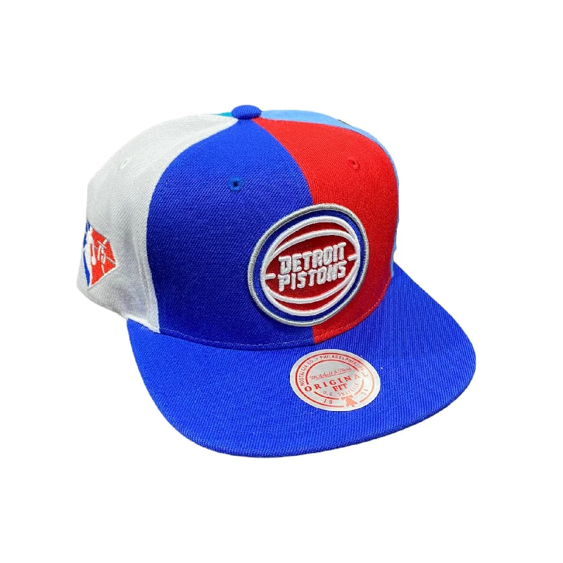 Vibrant Straw HatsMitchell & Ness Nba What The Detroit Pistons Snapback (Royal)