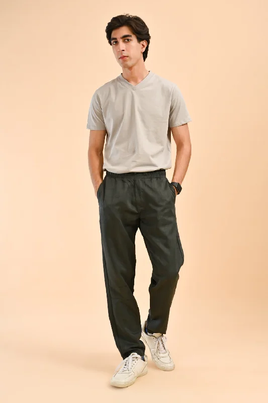 Men's Pants with Functional PocketsLOOSE CROPPED FIT CHINO