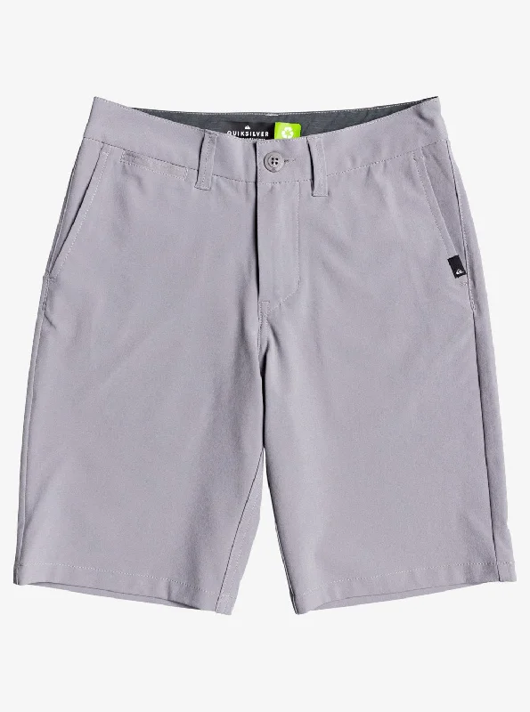 Men's Bootcut Jeans for a Flattering ShapeBoys 8-16 Union Amphibian 19" Hybrid Shorts - Sleet