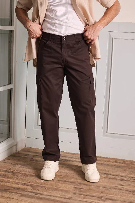 Comfortable Men's JoggersUmber Cargo