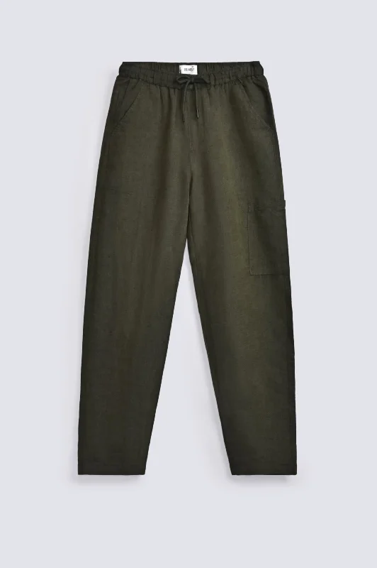 Lightweight Men's Linen PantsTEXTURED EASY PANTS
