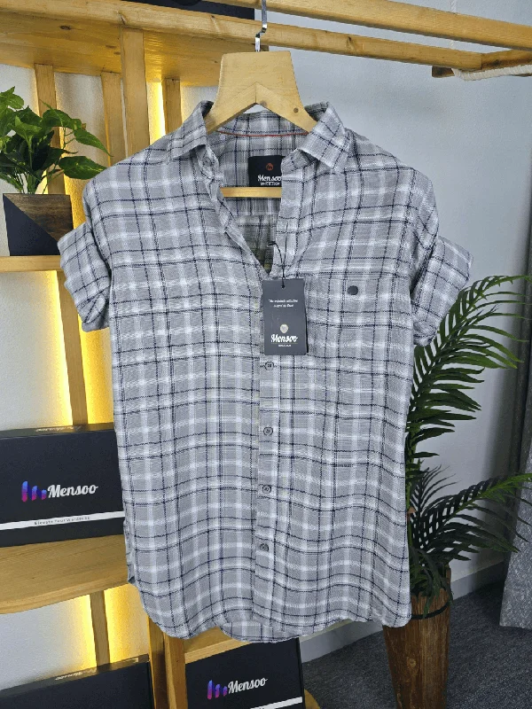 Men's Plaid Shirts for a Country CharmAll the light browns in the box Check Shirt- 100% Cotton Comfort Men's Plaid Shirts for a Country CharmAll the light browns in the box Check Shirt- 100% Cotton Comfort