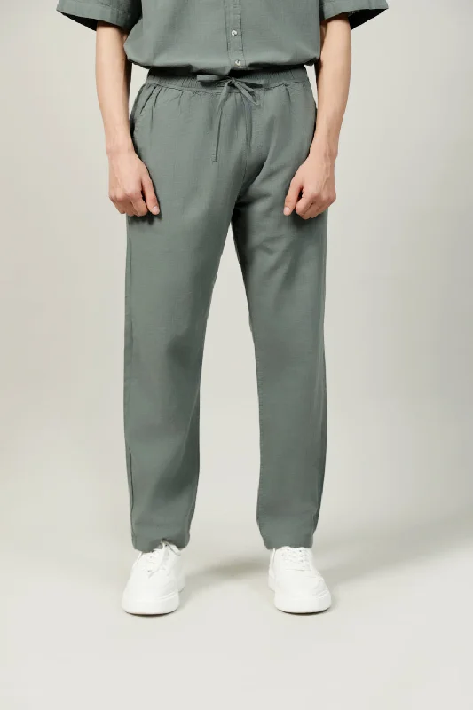 Casual Men's ChinosTEXTURED BAGGY FIT EASY PANTS