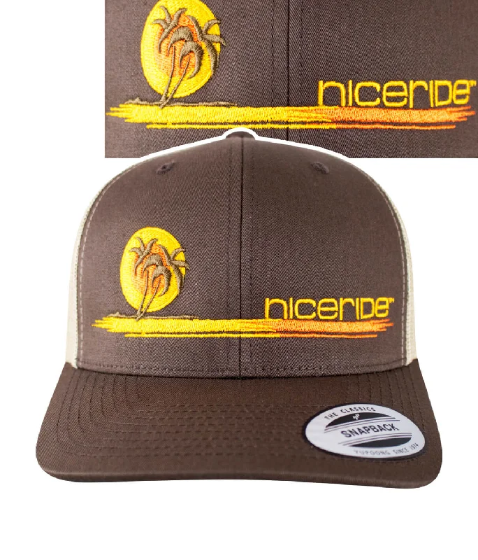 Protective Safety Hats"Sunset" Retro Trucker Hat