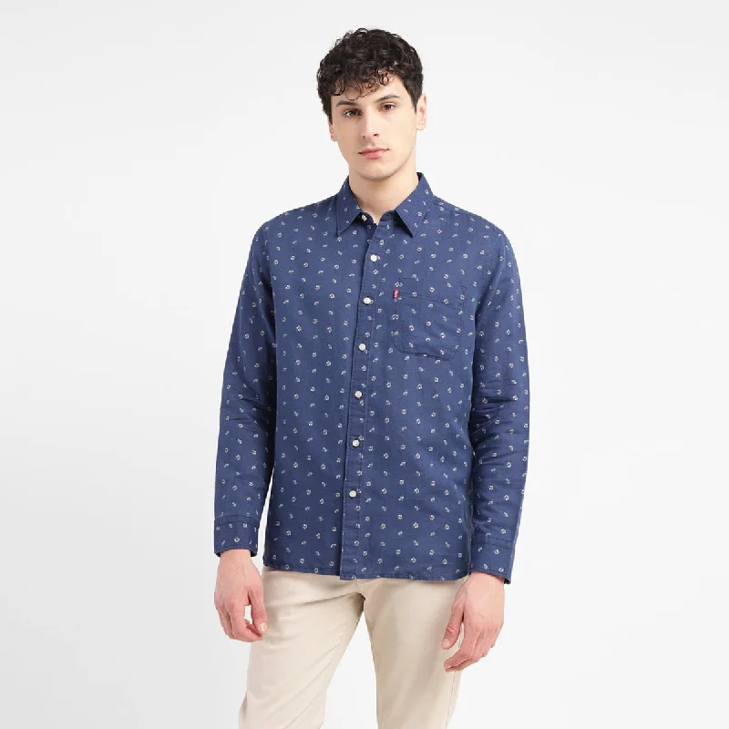 Men's Solid-Colored Shirts for VersatilityMen's Checkered Slim Fit Shirt