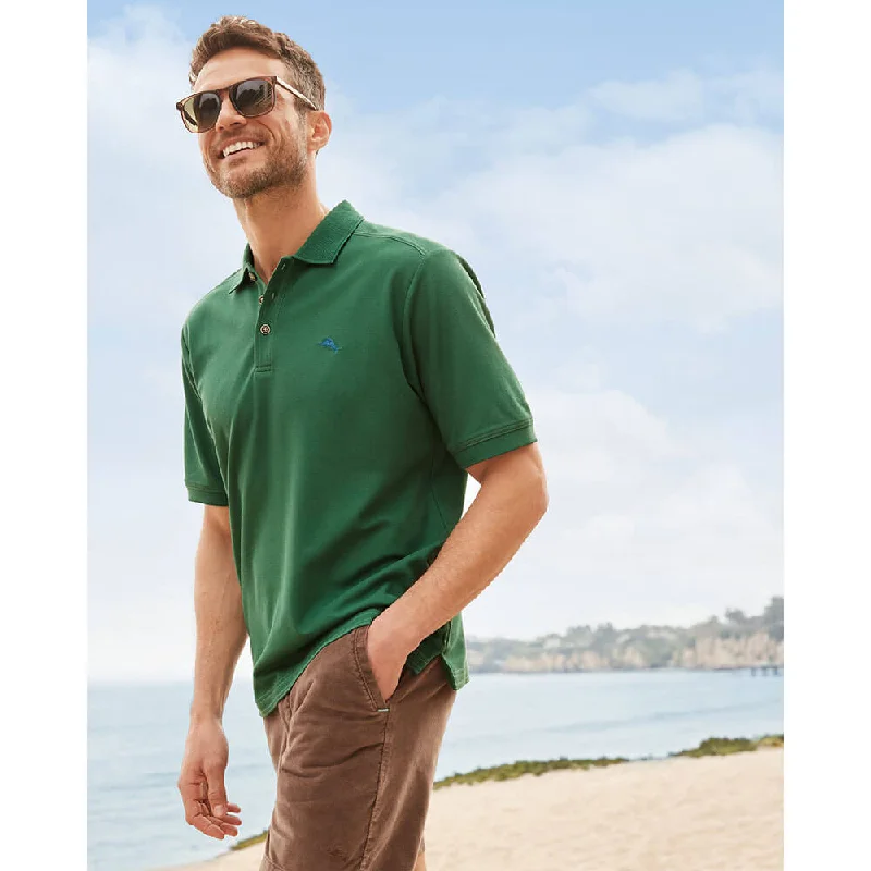 Men's Shirts with Embellished SleevesTommy Bahama IslandZone Emfielder 2.0 Polo Shirt - Myrtle Green Men's Shirts with Embellished SleevesTommy Bahama IslandZone Emfielder 2.0 Polo Shirt - Myrtle Green