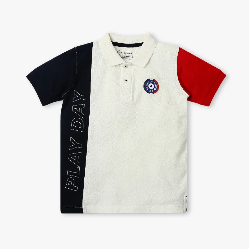 Men's Shirts with Scoop NecksBoy's Regular Fit Solid T-Shirt