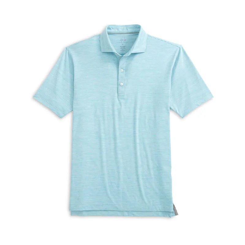 Men's Shirts with Elastic WaistbandsJohnnie-O Huron Prep-Formance Polo Shirt - Permafrost Men's Shirts with Elastic WaistbandsJohnnie-O Huron Prep-Formance Polo Shirt - Permafrost