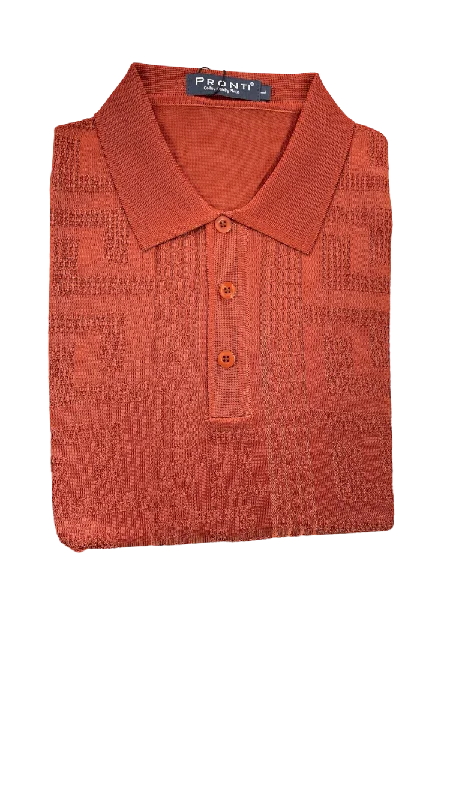 Men's Shirts with Bow TiesMen's rust orange polo tshirt short sleeves t-shirt greek key style made Men's Shirts with Bow TiesMen's rust orange polo tshirt short sleeves t-shirt greek key style made