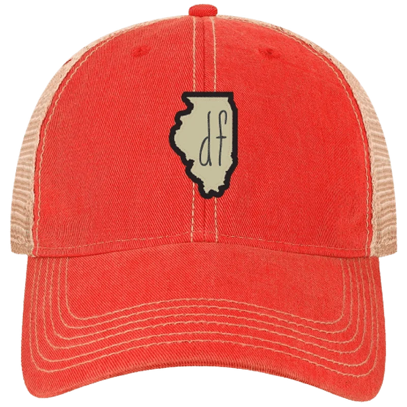 Adjustable Baseball Caps for KidsALSLING: Deerfield, IL Trucker Hat