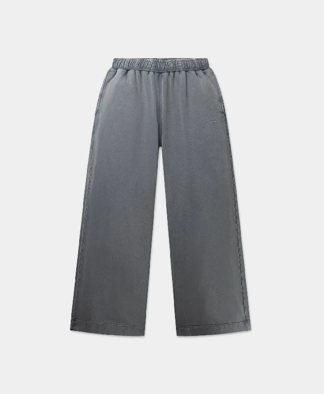 Men's Pants with Embroidered DesignsWet Weather Wide Sweatpants