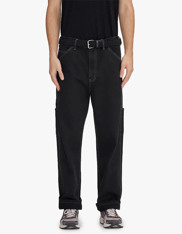 Men's Running Pants for ExerciseMens Carpenter Pant - Vintage Black