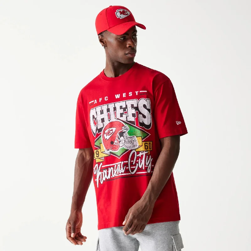 Men's Shirts with Roll-Up SleevesKansas City Chiefs Sport Classic Red T-Shirt