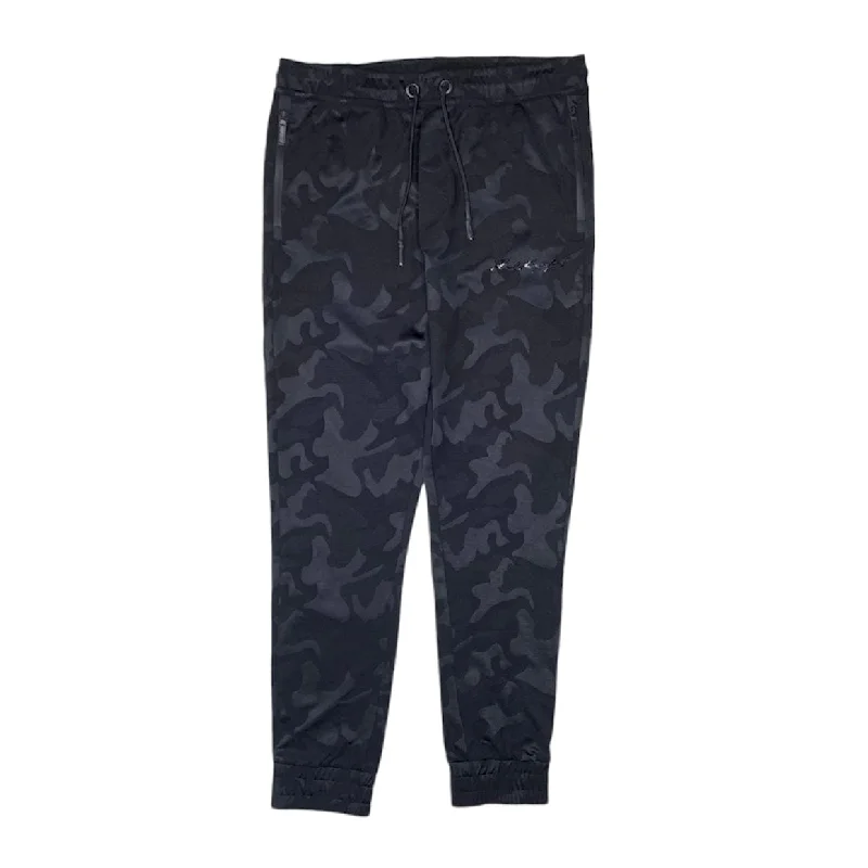 Men's Pants with Patchwork PatternsKarl Lagerfeld Jogger (Black) - LM9P5458