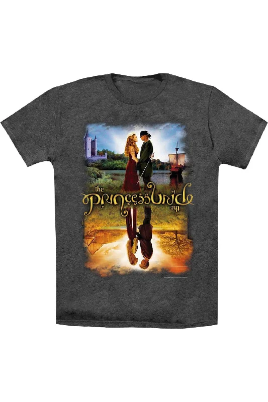 Men's Shirts with Mock NecksPrincess Bride Poster Reflection Adult Heather T-Shirt