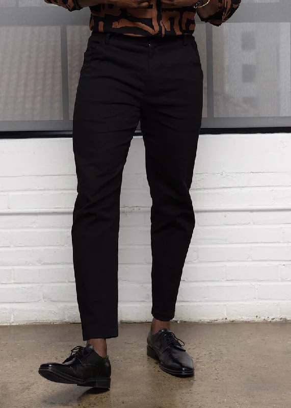 Men's Pants with Moisture-Wicking PropertiesTumaini Men's Pants (Black)